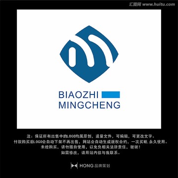 M 字母 LOGO 標志