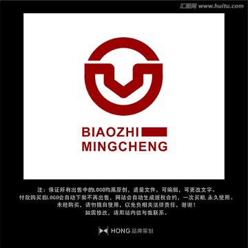 V 字母 LOGO 標(biāo)志
