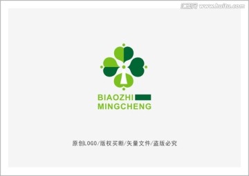 四叶草 LOGO 标志