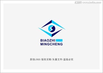 眼睛 LOGO 标志