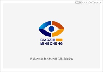 眼睛 LOGO 标志