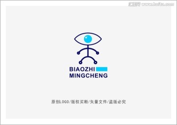 眼睛 LOGO 标志