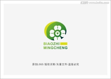 花 LOGO 标志