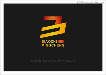 B 字母 LOGO 標(biāo)志