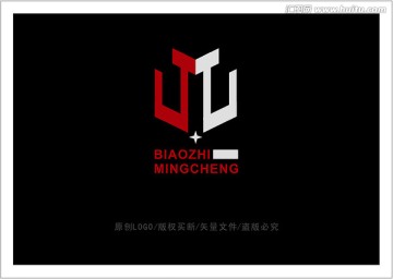 J 字母 LOGO 標(biāo)志