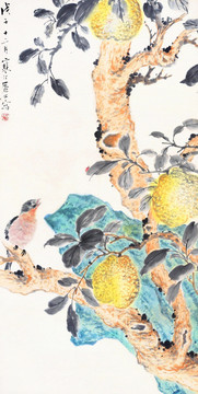 中式花鳥圖