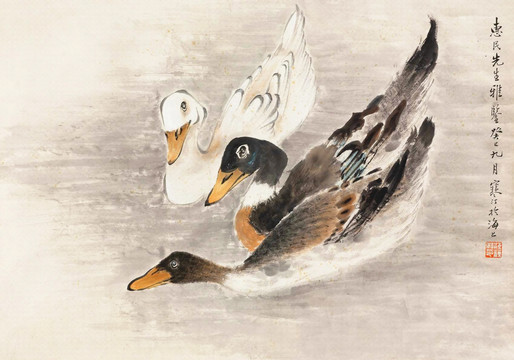 中式花鳥國(guó)畫