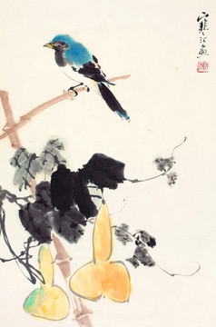 中式花鳥國畫
