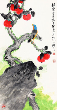 中式花鳥國畫