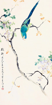 中式花鳥國畫