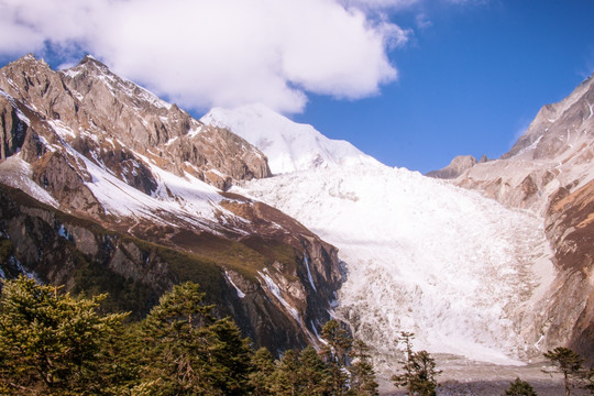 海螺沟雪山冰川TIF