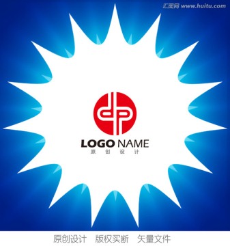 LOGO设计 企业标志 DP