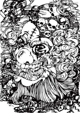 藝術(shù)插畫涂鴉