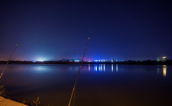 江边夜景