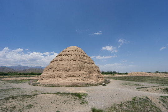 西夏王陵 陵塔 封土