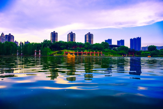 佛山千灯湖景区