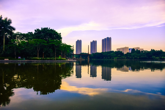 佛山千灯湖景区