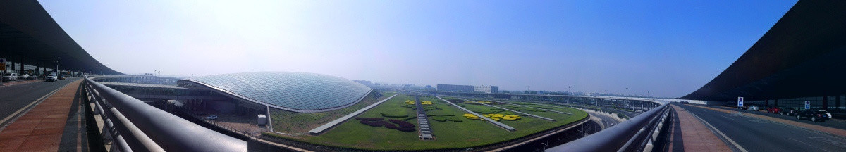 北京首都机场全景图