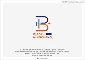 PB 字母 LOGO 标志