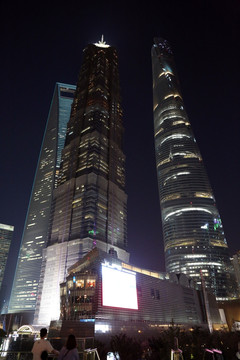 上海中心三大高楼