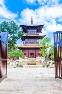 三元宫 寺庙 古建 塔