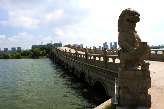 苏州石湖 百狮桥