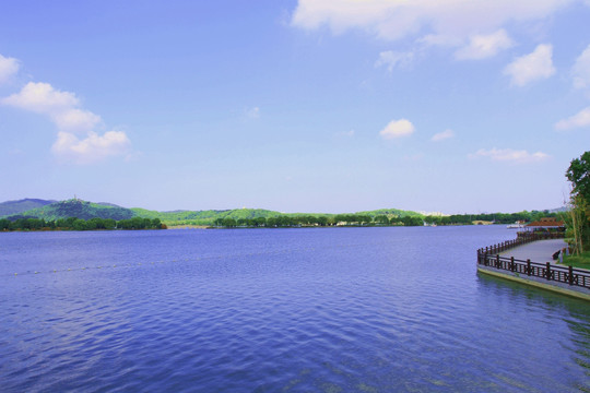 苏州石湖 水面