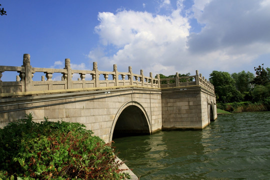 苏州石湖 万福桥