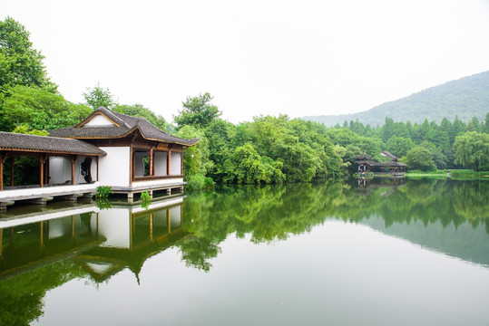 杭州浴鹄湾霁虹桥风光