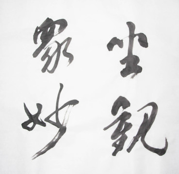 書(shū)法 坐觀眾妙