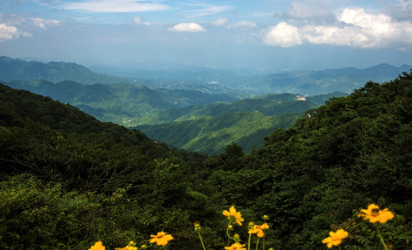 大山风光