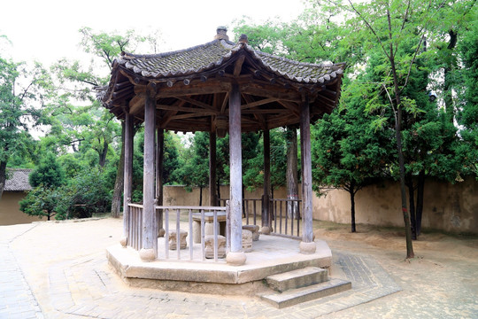 八角亭 延安 棗園 毛澤東舊居