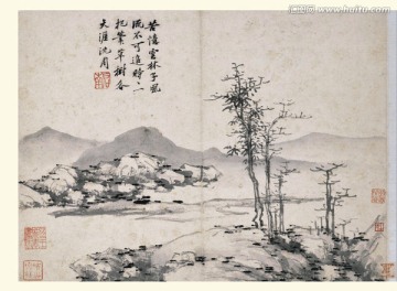 山水國(guó)畫(huà)