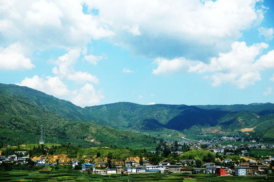 大山 山村