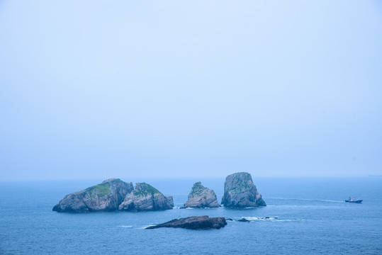 宁波石浦渔山岛风光