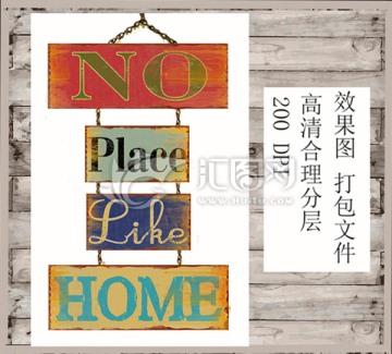 歐美英文鐵片組合 掛飾 裝飾品