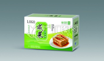 蘿卜箱展開(kāi)圖和效果圖
