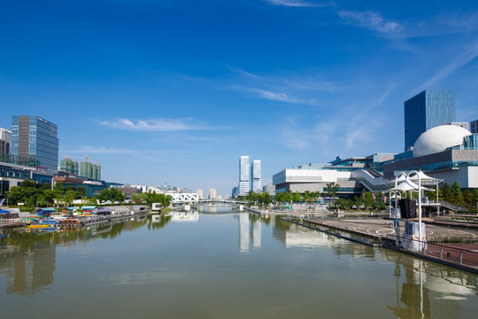 宁波文化广场水景