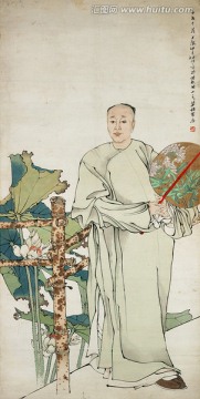 任伯年 寫于碧桐書院