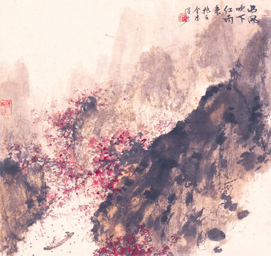 山水風景國畫 超清