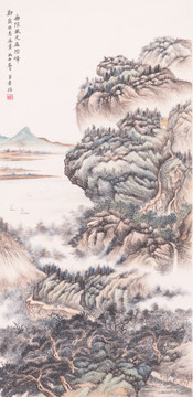 山水风景国画 超清