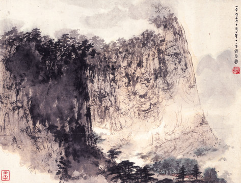 山水風景國畫 超清