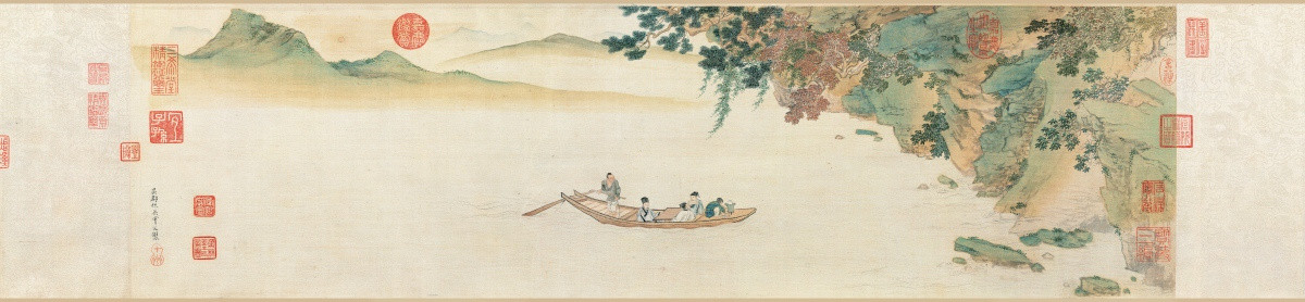 山水風景國畫