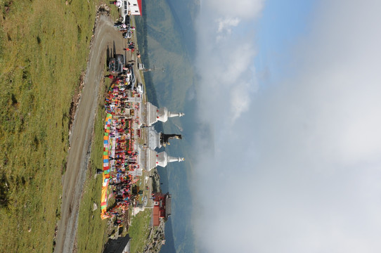 五台山西来寺开光