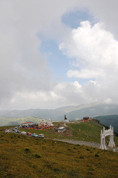 五台山西来寺开光仪式