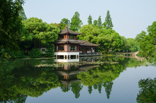 西湖唯美风景