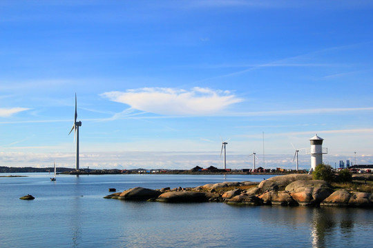 瑞典海岸风光