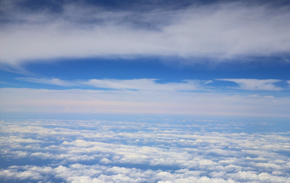 高空云海 云层