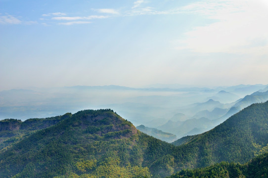 衢州江郎山自然风光