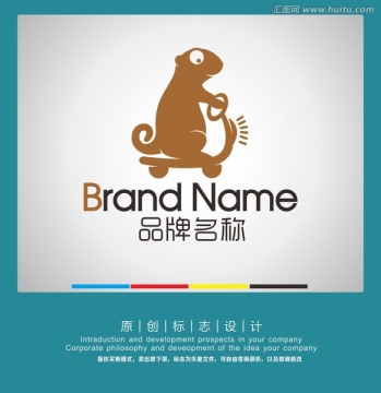 鼠卡通標(biāo)志